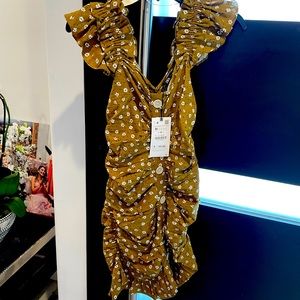 Zara short printed dress